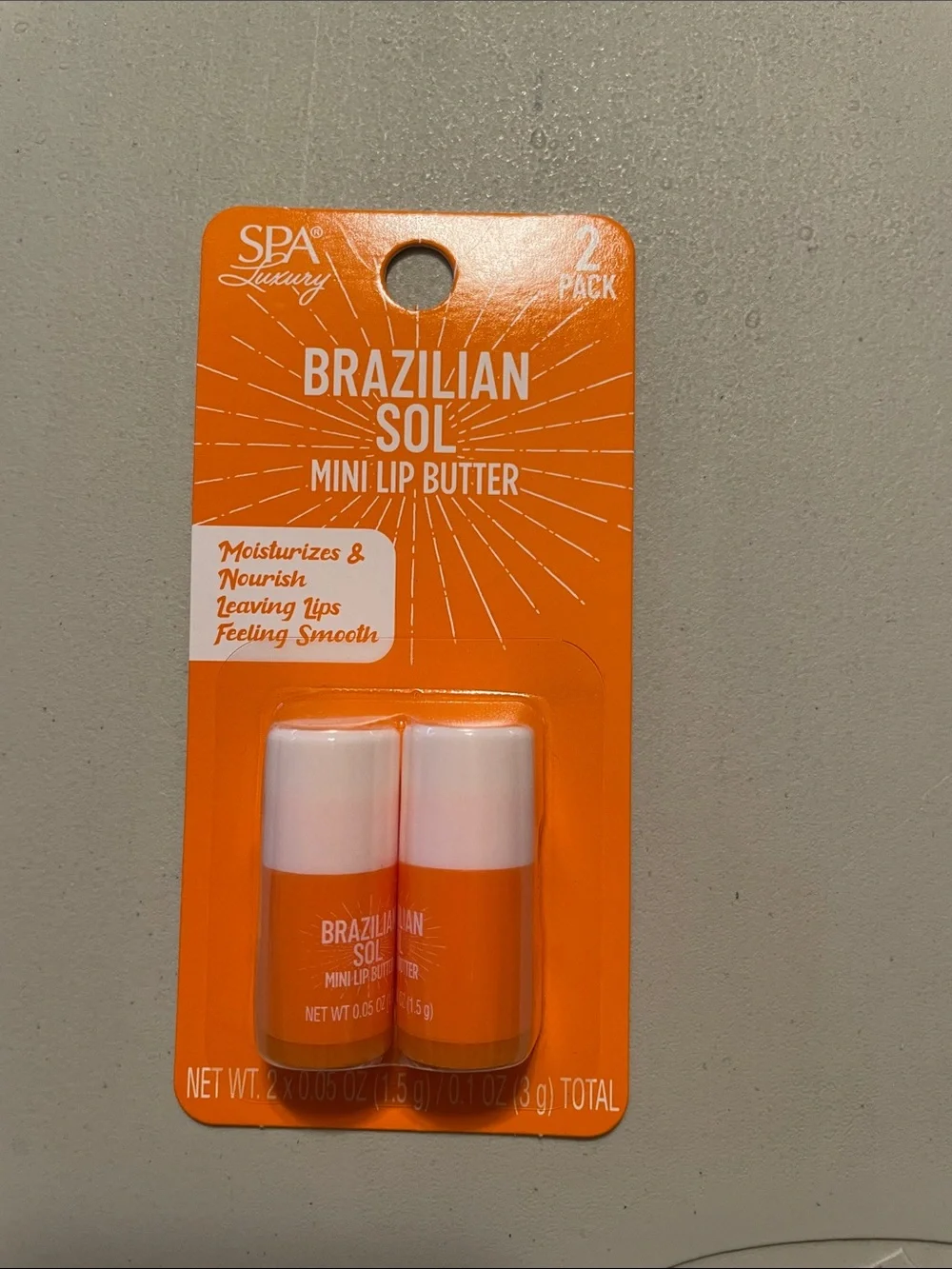 Brazilian Sol Mini Lip Butter 2 pack